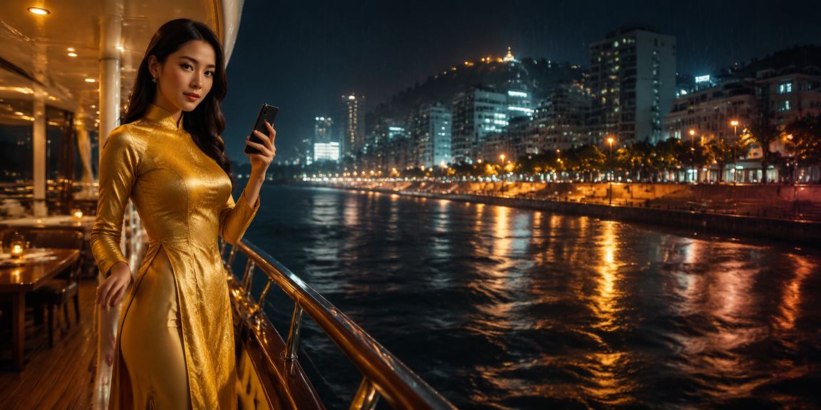 Cá cược thể thao tại Vũng Tàu với trang phục áo dài truyền thống